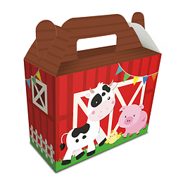 GLAM COTILLÓN ANIMALITO GRANJA CAJA SORPRESA X6 UN.