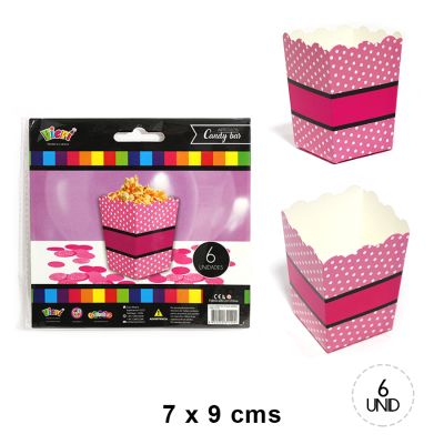 CAJA CABRITA POLKA ROSA 