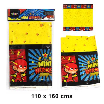 VIERI COTILLÓN MINI HÉROES MANTEL 1UN