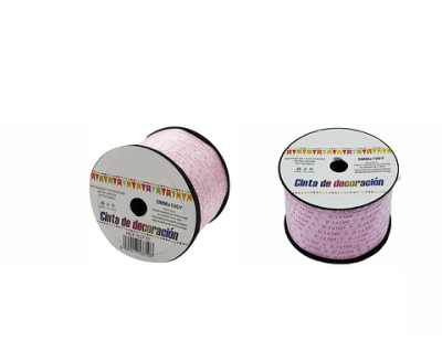 ROLLO CINTA ITS A GRIL ROSADO 5MM*100Y
