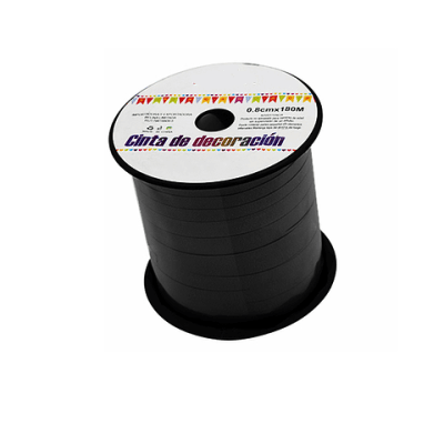 ROLLO CINTA GRIS OSCURO 0.8CMX180M