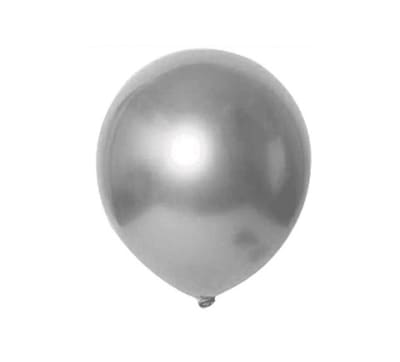 GLOBO CHROMADO PLATEADO