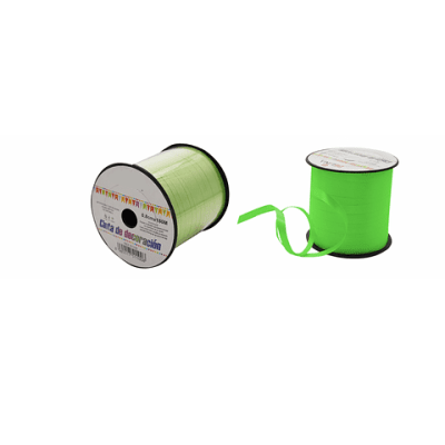 ROLLO CINTA VERDE 0.8CMX180M
