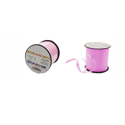 ROLLO CINTA ROSA 0.8CMX180M