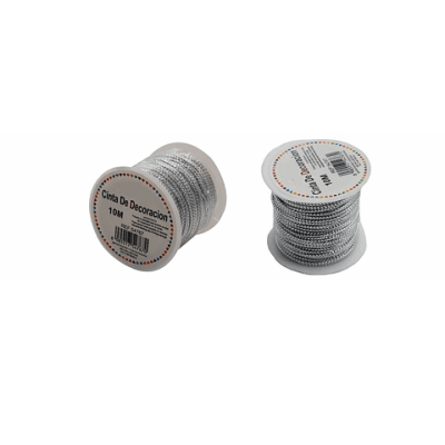 ROLLO HILO PLATA 10M