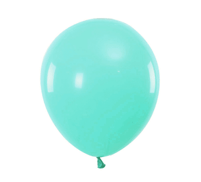 GLOBO LISO TURQUESA 25 UND R 12