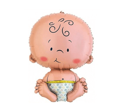GLOBO BEBE 1 PIEZA  48X26CM
