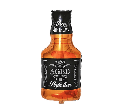 GLOBO METALICO BOTELLA WHISKY