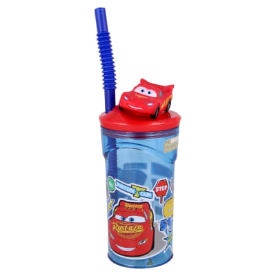 TOMA JUGO FIGURA 3D CARS