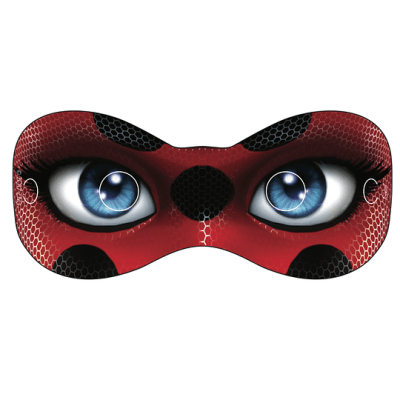 MASCARAS LADYBUG 6 UNI
