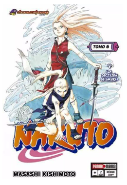 MANGA NARUTO TOMO 6