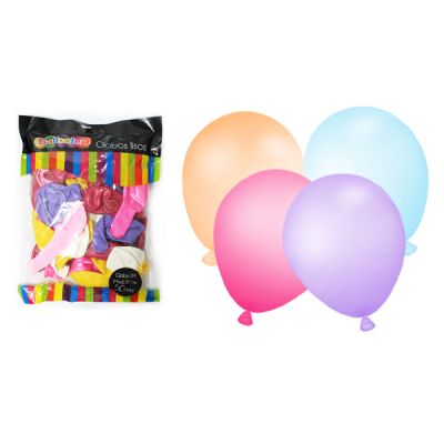 GLOBO LISO SURTIDO 50 UND 