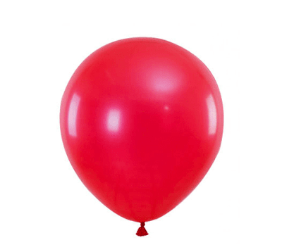 GLOBO ROJO R12 25 UND