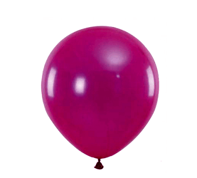 GLOBO LISO FUCSIA 2 25 UND R 12