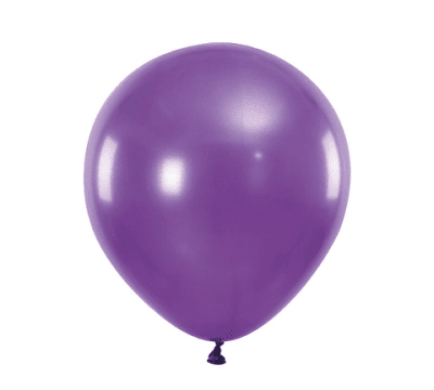GLOBO LISO MORADO 25 UND R12