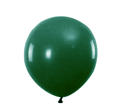 GLOBO LISO VERDE OSCURO 25 UND R12