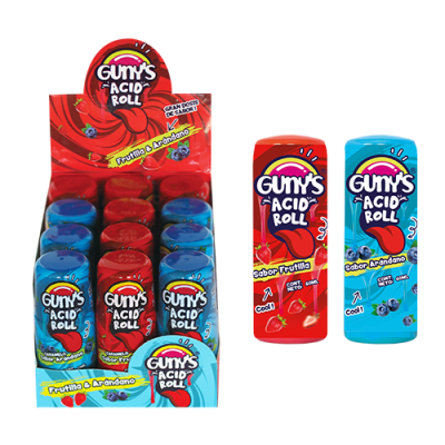 GUNYS ACID ROLL DISPLEY DE 12 UND