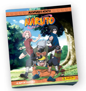 ALBUM NARUTO AVENTURAS NINJA