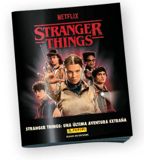 ALBUM STRANGER THINGS UNA ULTIMA AVENTURA EXTRAÑA
