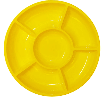 BANDEJA COCKTAIL 3 UND AMARILLO