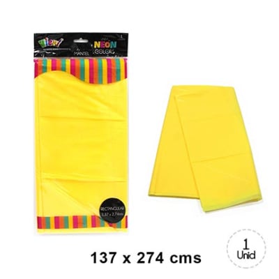 MANTEL NEON AMARILLO 1 UND