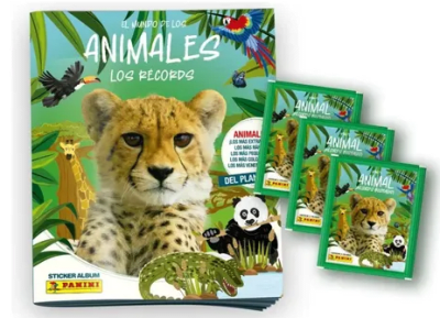 PACK ALBUM + 40 SOBRES ANIMALES