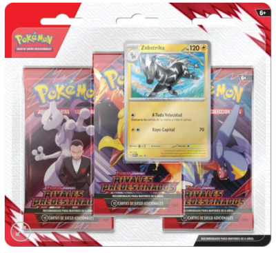 DESTINED RIVALS 3 PACK BLISTER ESPAÑOL
