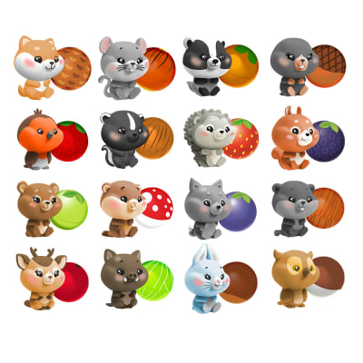 CAJITA FOREST PAW (DISEÑO AL AZAR)