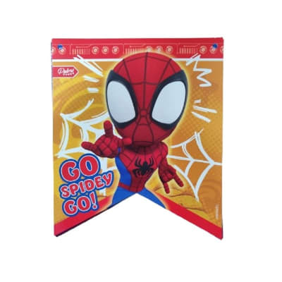 BANDERIN 3 MTS SPIDEY 1 UND