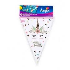 BANDERIN UNICORNIO CHASQUILLA 1 UND