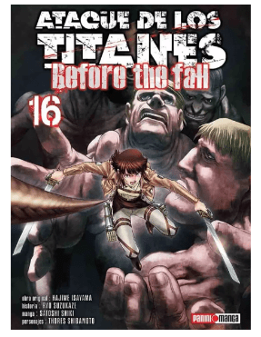 ATAQUE DE LOS TITANES BEFORE THE FALL 16