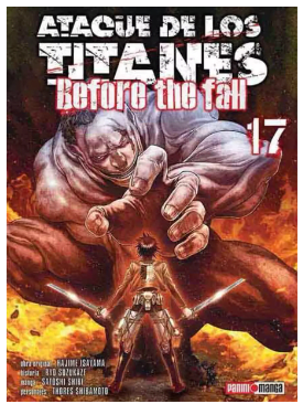 ATAQUE DE LOS TITANES BEFORE THE FALL 17