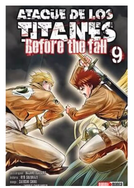 ATAQUE DE LOS TITANES BEFORE THE FALL 9