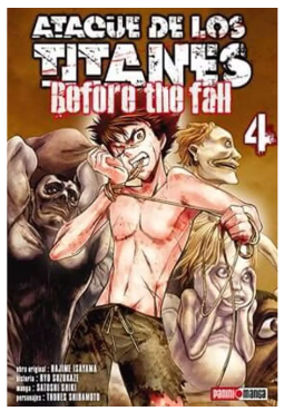 ATAQUE DE LOS TITANES BEFORE THE FALL 4