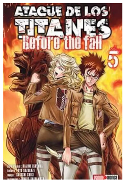 ATAQUE DE LOS TITANES BEFORE THE FALL 5