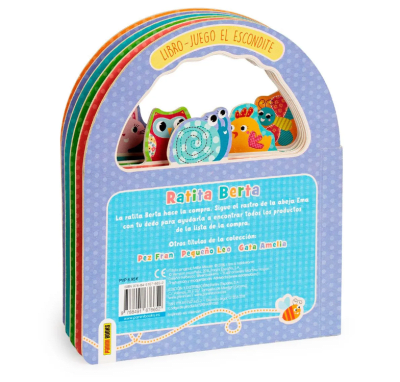 LIBRO - JUEGO EL ESCONDITE LA RATITA BERTA HACE LA COMPRA