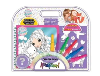 SOPLA Y PINTA GIRL POWER BLISTER