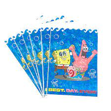 BOLSA DE DULCES BOB ESPONJA 6 UND