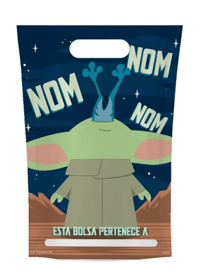 BOLSAS PARA DULCES MANDALORIAN 6 UND
