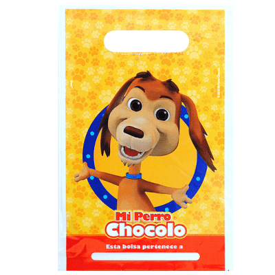 BOLSA PARA DULCE PERRO CHOCOLO 6 UND