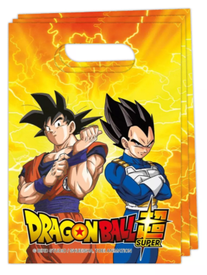SET 6 BOLSAS PARA DULCES DRAGON BALL