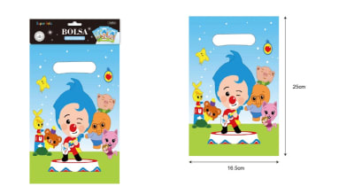 BOLSA DE DULCE PAYASO PLIM PLIM 10 UND