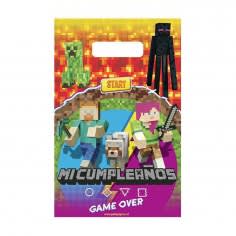 BOLSA PARA DULCES MINECRAFT 6 UND