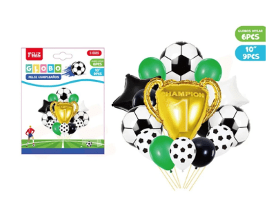 BUQUET FUTBOL 15 PCS