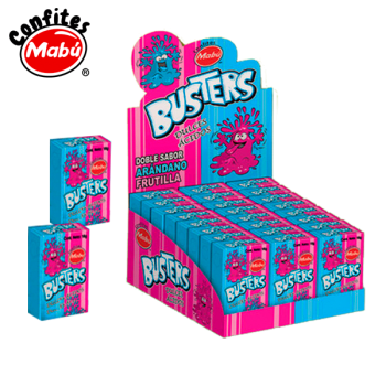 BLISTER DULCE ACIDOS ARANDANO FRUTILLA 24 UND