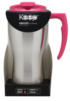 MUG CAJA KEEP 470 ML FUCSIA