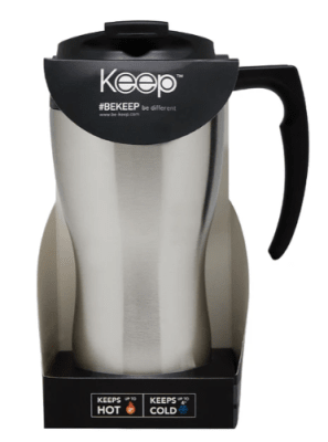 MUG CAJA KEEP 470 ML NEGRO