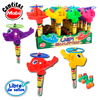 CANDY HELICÓPTERO 20 PCS