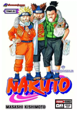 MANGA NARUTO TOMO 21