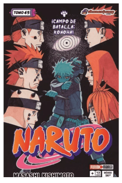 MANGA NARUTO TOMO 45